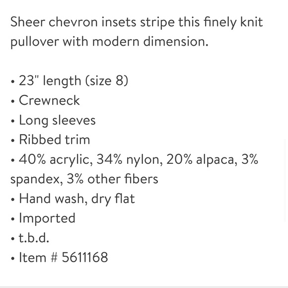 Easy stripe pullover sweater - Picture 10 of 10